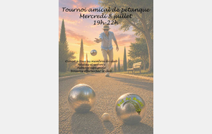 Tournoi interne de pétanque