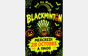 Blackminton - Halloween